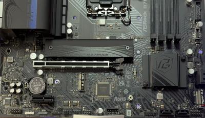 main photo ASRock B760M PG Riptide Motherboard