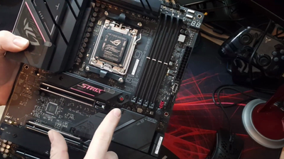 My impressions of the ASUS ROG Strix B650E-E Gaming WiFi Motherboard (2024) logo