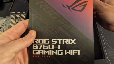 Uso de la placa base ASUS ROG Strix B760-I Gaming WiFi 6E LGA 1700 Mini-ITX (2024) logo