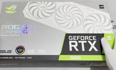 main photo ASUS ROG Strix RTX 3080 White