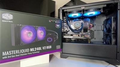 main photo CoolerMaster MasterLiquid ML240L RGB V2 AIO Cooler