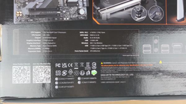 Gigabyte b760 gaming x ax motherboard 4