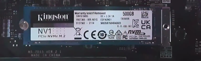 Review: using the Kingston 512GB NVMe SSD (OM3PDP3512B-A01) (2024) logo