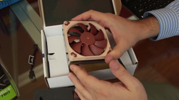 Noctua nh l9i low profile cpu cooler brown 3