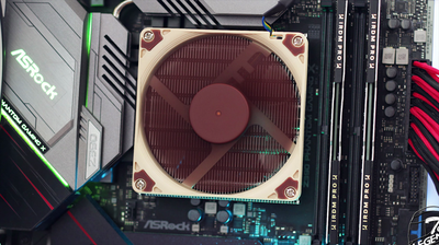 logo Testing out the Noctua NH-L9i Low-Profile CPU Cooler Brown (2024)