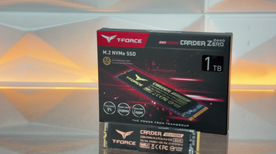 Fast and reliable storage: TEAMGROUP T-Force CARDEA Zero Z44L 1TB NVMe PCIe Gen4 SSD (2024) logo