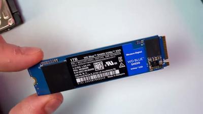 main photo Western Digital 500GB WD Blue SN500 NVMe SSD